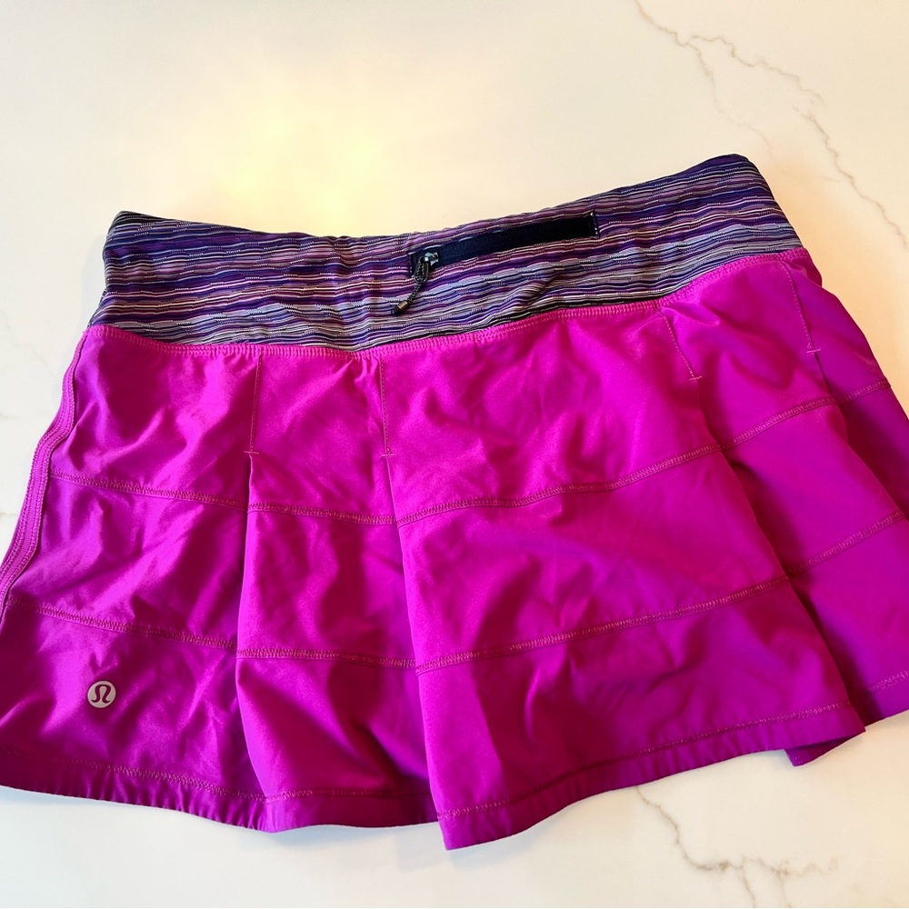Lululemon Vibrant Purple Fuscia Skirt